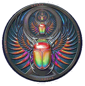 This image has an empty alt attribute; its file name is scarab.gif